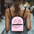 thumbnail image 4 of Eheartsgir Salamander Pattern Mini Backpack, Easy to Carry Polyester Casual Daypack for Outdoor Travel, Lightweight Travel Shoulder Bags, 4 of 8