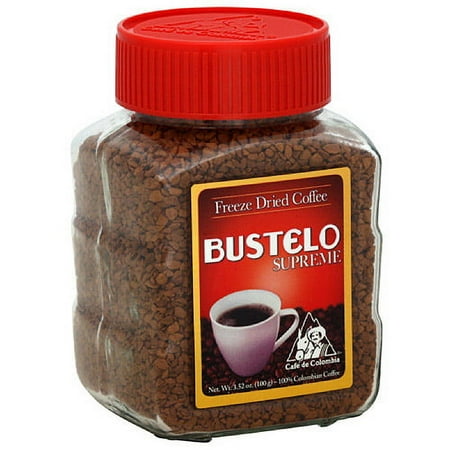 Bustelo Supreme Freeze Dried Instant Coffee, 3.52 oz (Pack of 12)