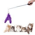 thumbnail image 3 of Varita para gatos juego telescópico e interacción varita de juguete para gatos duradera colorida resistente a las mordeduras para gatos en el hogar ANGGREK Otros, 3 of 8