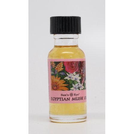 Suns Eye Egyptian Musk Herbal Fragrance Oil - 1/2 Ounce Bottle