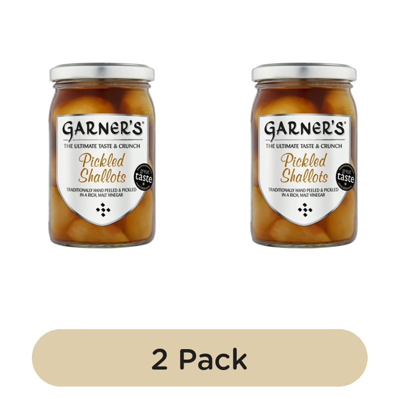 Garner's Pickled Shallots 300g, British Import (Pack of 2)
