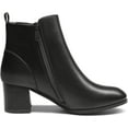 thumbnail image 6 of DREAM PAIRS Women’s Chelsea Ankle Booties Elastic Gore Slip‑On with Chunky Block Heel, 6 of 7
