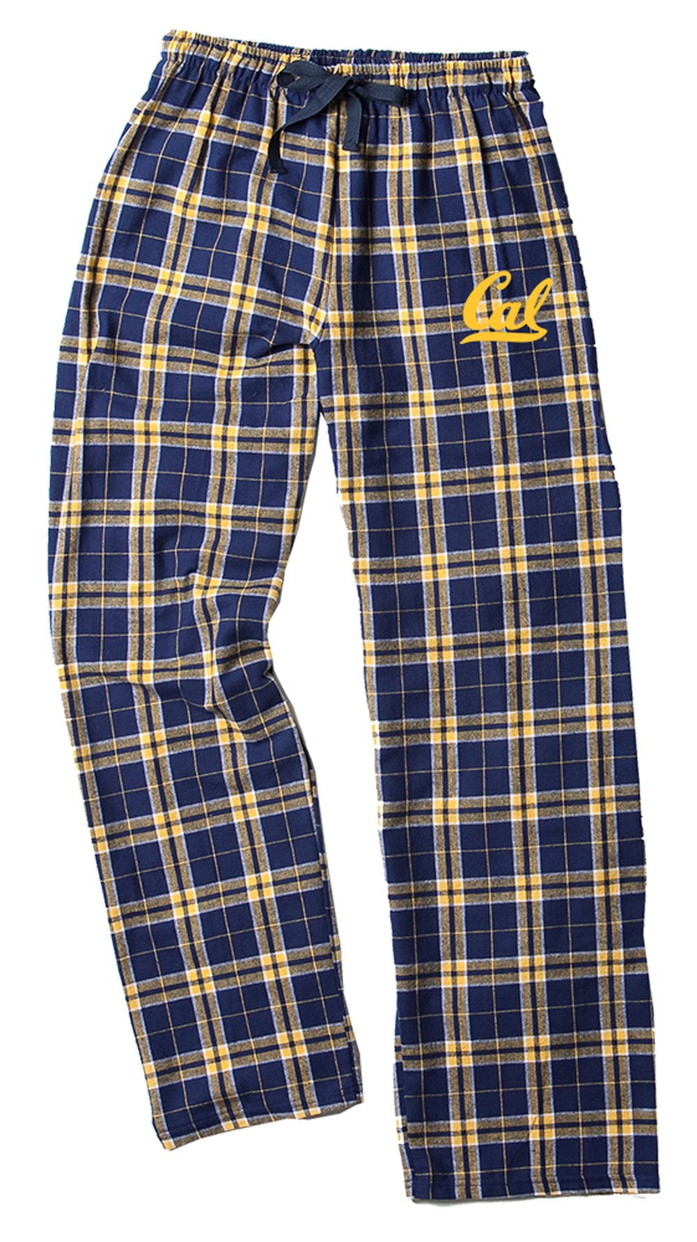 Navy//Gold Shop College Wear UC Berkeley Cal Mens Classic Flannel Pants