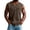 Brown, variant on GrmtClth Shirts for Men Henley V Neck Sleeveless Tank Tops With Pocket Loose Fit Summer Workout Casual Shirts Black 3XL