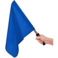 thumbnail image 2 of Drapeau Arbitre en Acier Inoxydable Drapeau de Commandement Drapeau Rouge Signal Éponge Poignée Spéciale Patrouille Performance Linéaire Drapeau Officiel pour Soccer Volleyball Football Piste, 2 of 4