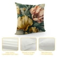 thumbnail image 4 of Pratyus Flowers Modern Farmhouse Rustic Decorative Couch Pillow Cases with Zipper Home Decor Printed on Both Sides 1PC 12x12in, 4 of 5