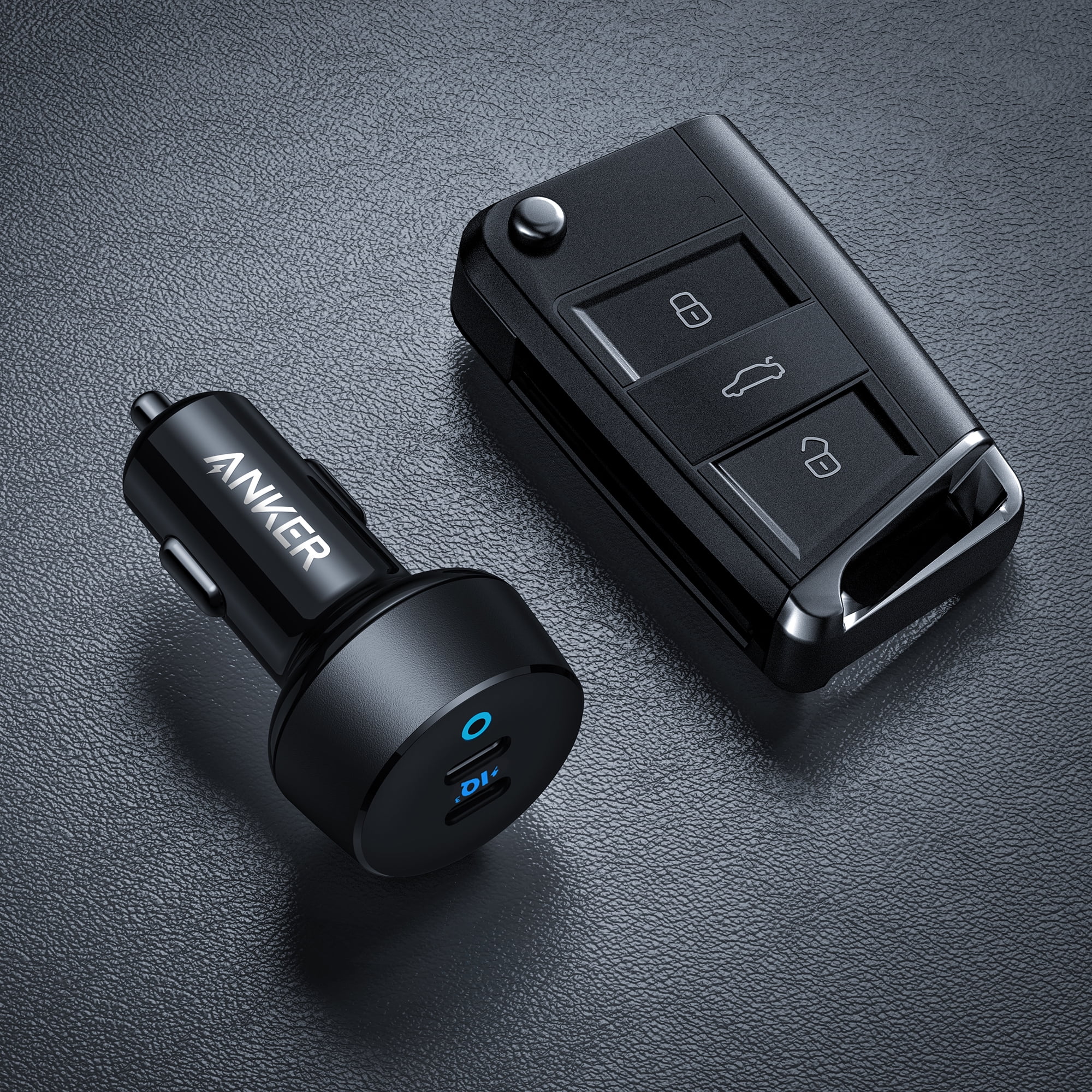 Anker PowerDrive III Duo Cell Phones Single Charger, 1 Pack