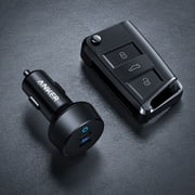 Anker 40W Dual USB-C Car Charger with Power Delivery (PowerIQ 3.0) Fast Charger