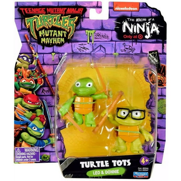 Playmates Teenage Mutant Ninja Turtles Ages 4-17 Action Figure Set