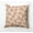 Orange, variant on Simply Daisy Giraffe Journey Outdoor Pillow, Blue, 16 in x 16 in