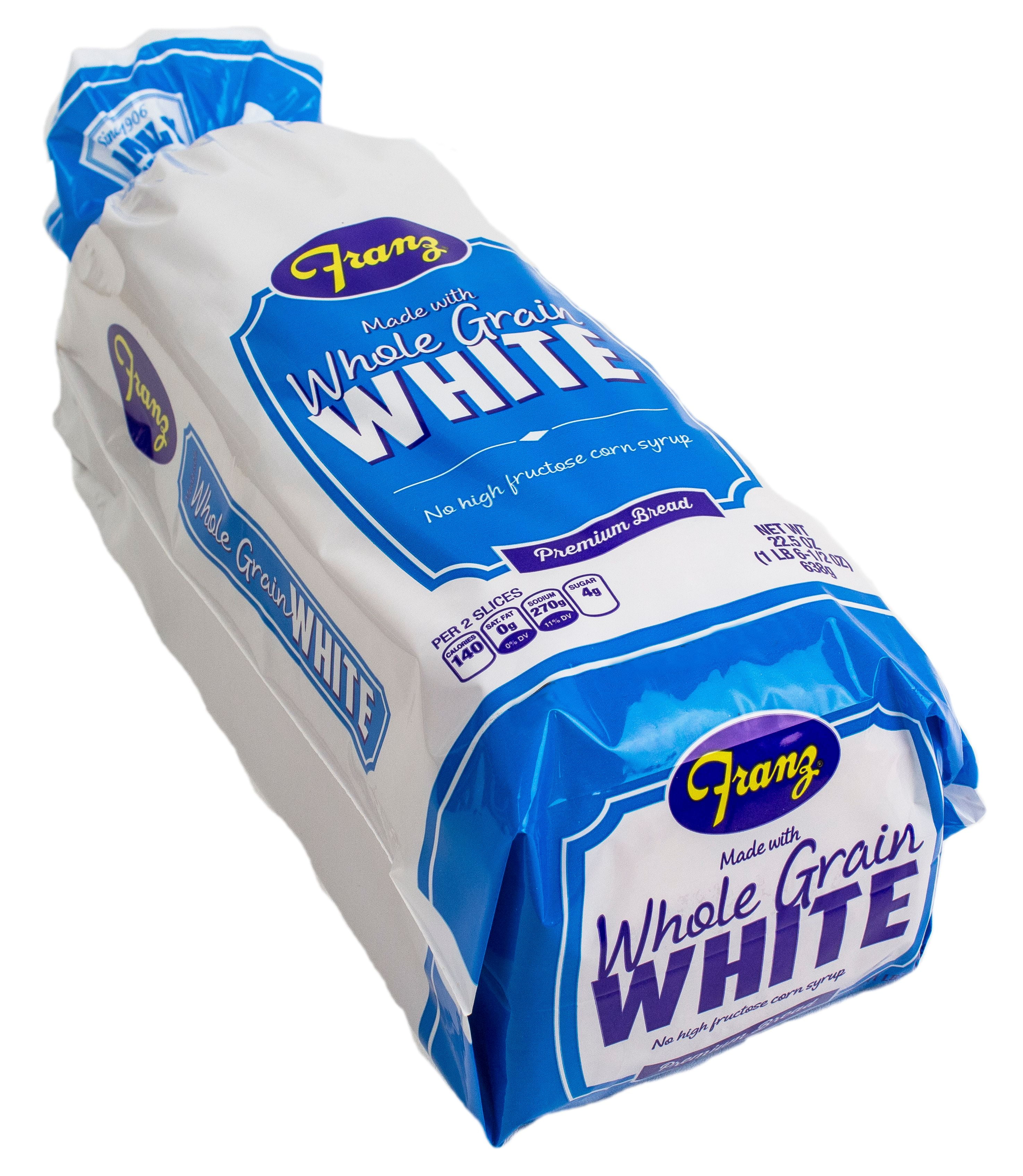 Franz Whole Grain White Bread, 22.5oz