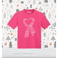 thumbnail image 2 of Shop4Ever Heart Ribbon Breast Cancer Word Cloud Toddler's Cotton T-Shirt 5T/6T Hot Pink, 2 of 6