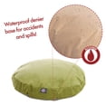 thumbnail image 4 of Majestic Pet | Villa Velvet Round Pet Bed For Dogs, Removable Cover, Apple, Medium, 4 of 5