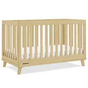 Delta Children Frankie 4-in-1 Convertible Crib - Greenguard Gold Certified, Natural Pine