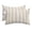 Flax, Khaki, variant on Vintage Tan Striped Outdoor Pillows for Chaise Lounge Chair Waterproof Lumbar Pillows with Insert&Adjustable Elastic Strap Beach Headrest Pillow Rustic Minimalist Vertical Stripes Pool Pillow 11"x16"