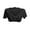 Womens Tops Black, variant on ylioge Cropped Lace Tops for Women Plus Size S-5X Short Sleeve V Neck T Shirts Womens Trendy Solid Color Pullover Stretchy Slim Elegant Blouses Top