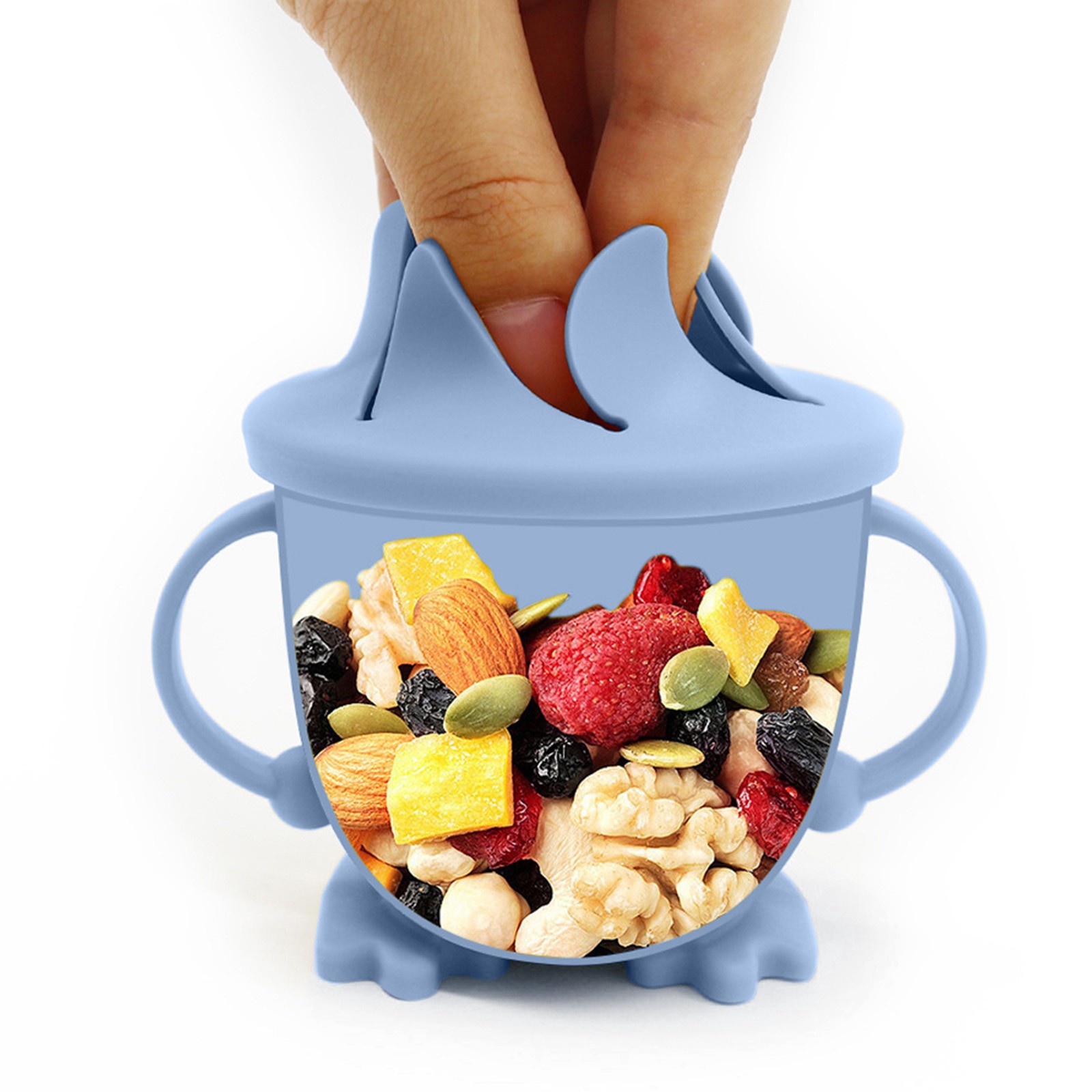 Knqrhpse Water Bottles Feeding Cups Learning Drinkware Silicone Snack