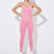 thumbnail image 1 of Monos de Yoga para mujer, peleles deportivos de una pieza para gimnasio, sujetador, conjunto de mallas superiores, entrenamiento, fitness, push up, mono de entrenamiento ajustado, 1 of 5