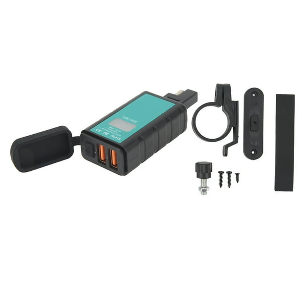 Adaptador de carga rápida para motocicleta,Adaptador de cargador de motocicleta SAE SA Eto Adaptador de carga USB Adaptador de cargador USB para bicicleta eléctrica Rendimiento de alta gama