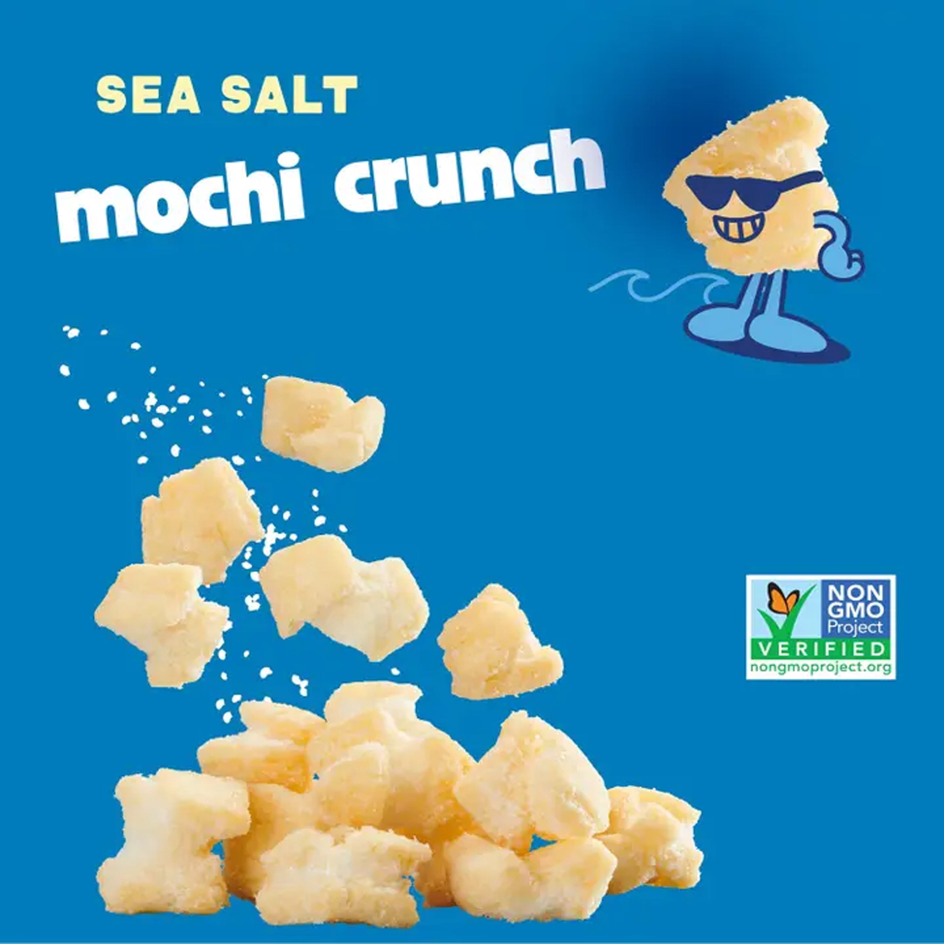 Sun Tropics Gluten-Free MOCHI Snack Bites, Sea Salt, 6-Pack (3.5oz