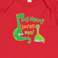 thumbnail image 3 of Inktastic My Nanny Loves Me Grandson Dinosaur Baby Romper Coveralls, 3 of 4