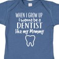 thumbnail image 4 of Inktastic Future Dentist Like Mommy Boys or Girls Baby Bodysuit, 4 of 5