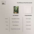 thumbnail image 6 of Waterfall Bathroom Canvas Jungle Bathroom Art by Art Remedy, Gallery Wrapped, 30" x 45", 6 of 7