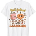 thumbnail image 1 of Retro Fall In Love Learning Teacher Pumpkin Spooky Teacher T-Shirt - As Picture - 3XL, 1 of 2