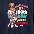 thumbnail image 3 of Paw Patrol - Celebrating 100Th Day Of School - Toddler & Youth Crewneck Fleece Sweatshirt, 3 of 6
