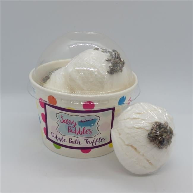 Sassy Bubbles 3PackLavTruffle Lavender Pomegranate Bubble Bath Truffle - Set of 3