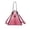 Hot Pink, variant on Women Triangle Wristlet Purse Leather Triangle Wristlet Clutch Purse Handbag - Pyramid Evening Cocktail Pouch Wallet Detachable Strap & Tassel Charm White