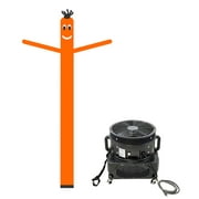 Orange Air Inflatable Dancer Sky Puppet Tube Man with Blower - 20FT