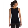 thumbnail image 2 of The Gildan Softstyle 45 oz Fitted Tank Top - BLACK - 2XL, 2 of 2