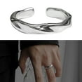 thumbnail image 2 of AOOOWER Mobius Strips Rings Symbolizing Eternities for Unique Fashion Statement Pieces, 2 of 10