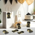 thumbnail image 3 of Serencatcher Happy Retirement Party Favor Gift Tags - 50pcs Black and Gold Retirement A Sweet Ending to A New Beginning Thank You Tags with String 1.9x3.5 Inches for Officially Retired Party Favors, 3 of 6