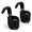 Black, variant on Black Weight Lifting Straps with Hooks for Deadlifts and Pull Ups
