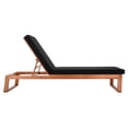 thumbnail image 6 of SAFAVIEH Solano Outdoor Patio Sunlounger, Natural/Black, 6 of 15