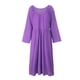 thumbnail image 3 of Vestido holgado de manga larga con bolsillos Vintage Plus Size Casual Boho Holiday Dress MABOTO Vestido de mujer, 3 of 7