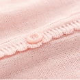 thumbnail image 7 of Utlike Girls Jacket Baby Knit Sweater Autumn Solid Color Long Sleeve Cardigan Coat Flexible Fit Top For Outdoor Size 2 Years-3 Years, 7 of 7