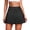Black, variant on JoyGirl Pleated Tennis Skirt for Women with Shorts Athletic Golf Skort Workout Running Sports Skirts Skorts with Pockets
