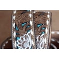 thumbnail image 4 of Nocona Belt Co. Womens   Belt withFloral Overlay S Brown, 4 of 5