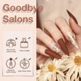 thumbnail image 4 of Kit de uñas en polvo AZUREBEAUTY Classic Brown Nude +20 colores, 4 of 8