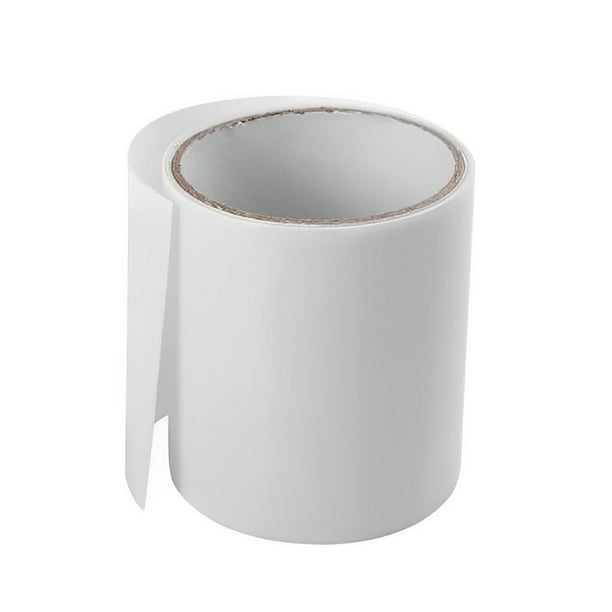 Naiovety Cinta impermeable de PVC para todos los parches de agua permanente para cinta de reparación de fugas a prueba de agua, parche Juegos de muebles de jardín blanco 10*150cm