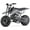BLACK, variant on Aoemoe Mini Kid Dirt Bike, 49 CC 2-Stroke Gas Bike with Off-Rode Tire, Suspensions, Disc Brakes, Max Load 160Lbs, Up to 20Mph, EPA Approved