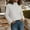 White, variant on Women's Turtleneck Sweater Long Sleeve Knit Pullover Fall Jumper Top (Coffee XXL)