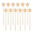 thumbnail image 1 of 12 varitas mágicas de madera sin terminar, varitas de estrella para cosplay, palitos de madera en blanco para hadas, recuerdos de fiesta., 1 of 7