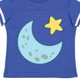 thumbnail image 4 of Inktastic Moon and Star Boys or Girls Toddler T-Shirt, 4 of 5