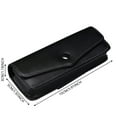 thumbnail image 2 of MOPOOR Non Fold Reading and Glasses Case for Men and Elderly, Portable Belt Clip Holder with Leather Strap Design, Cowhide Leather Folding for Reading Eyeglasses, 2 of 3