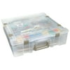 Art Bin Deluxe Super Satchel 17.9x16.8x5 Translucent 6981AB