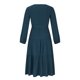 thumbnail image 5 of Moda Casual Vestido con cuello en V Manga larga Mujer Sólido Vestido de mujer Vestidos largos Pompotops hdfakjf8194, 5 of 8